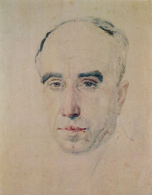 М. Неділко. Автопортрет. Папір, олівці